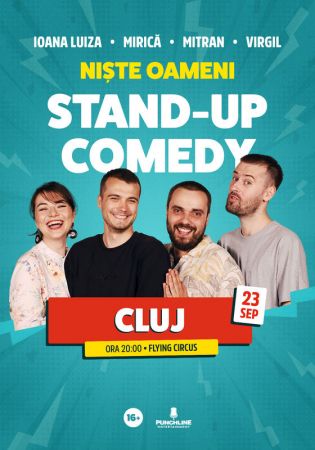 Stand-up Comedy cu Mirica, Luiza, Mitran si Virgil | Niste Oameni