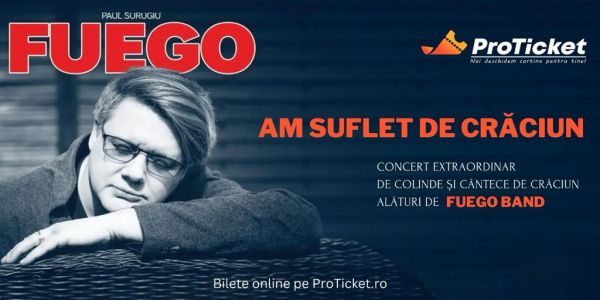 Paul Surugiu – Fuego "Am suflet de Crăciun"