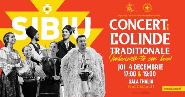 Concert de colinde "Îmbucură-te, om bun!"