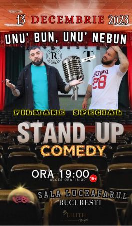 Stand Up Comedy cu Ramore si Ionut Tiganescu - Unu Bun, Unu Nebun