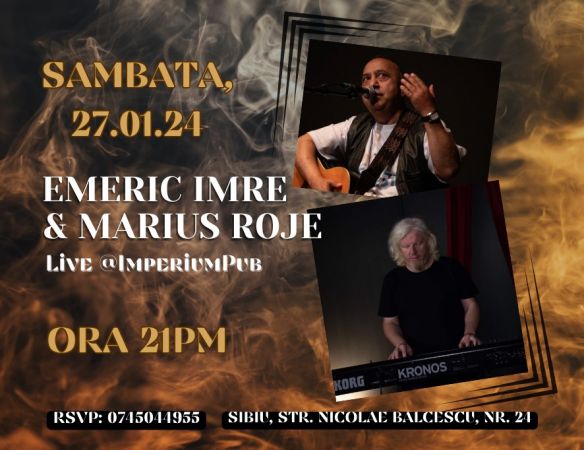 CONCERT EMERIC IMRE & MARIUS ROJE