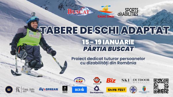 Tabere de schi gratuite pentru persoane cu dizabilitati