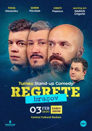 Stand-up Comedy cu Toma, Cristi & Sorin Pârcălab