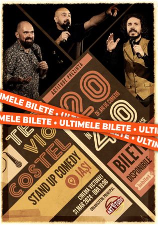 Teo, Vio și Costel - 20 de ani de comedie în 40 de orașe | Stand Up Comedy Show 1