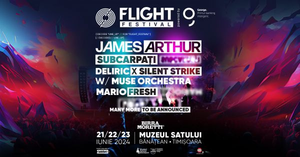 Flight Festival anunta primul val de artisti