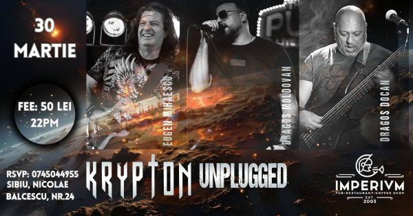 CONCERT KRYPTON UNPLUGGED