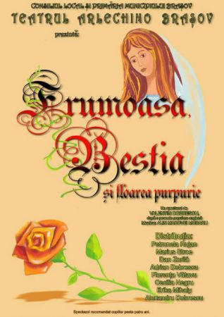 Spectacolul "Frumoasa, bestia și floarea purpurie"