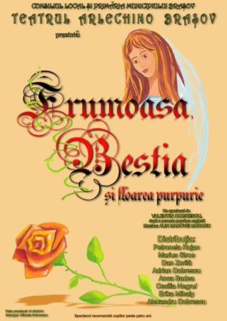 Spectacolul "Frumoasa, bestia și floarea purpurie"