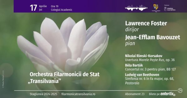 Concert simfonic – dirijor Lawrence Foster