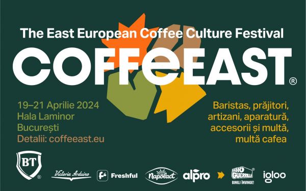 COFFeEAST - PRIMUL FESTIVAL REGIONAL DE CAFEA  DEDICAT EUROPEI DE EST