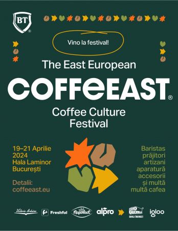 COFFeEAST - PRIMUL FESTIVAL REGIONAL DE CAFEA  DEDICAT EUROPEI DE EST