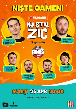 FILMARE Nu știu, zic! Cu Mălăele și Mirel Popinciuc