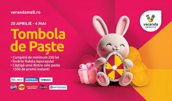 Activități de Paște 2024 în Veranda Mall: vino să vezi ce surprize aduce Iepurașul în acest an!