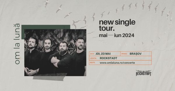 om la lună │ new single tour.