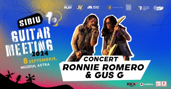 Concert RONNIE ROMERO & GUS G // Sibiu Guitar Meeting 2024