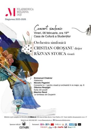 Concert simfonic | Dirijor: CRISTIAN OROȘANU