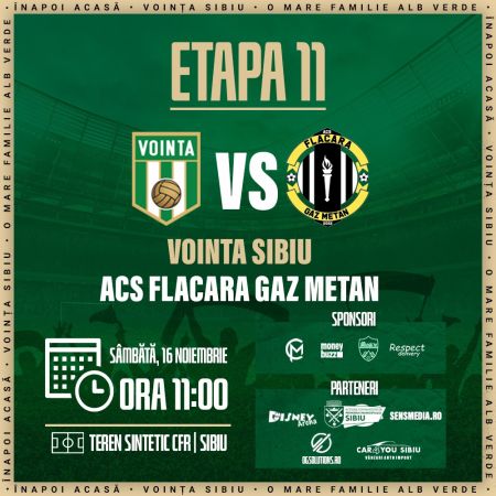 ACS LSS Vointa Sibiu - ACS Flacara Gaz Metan