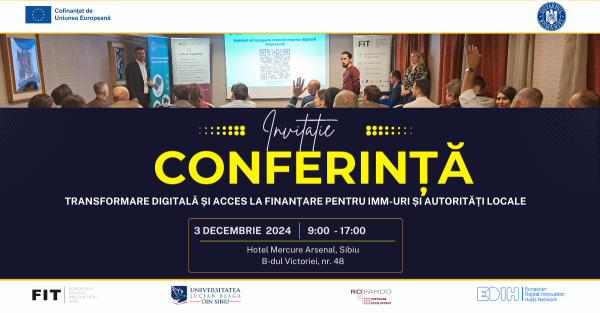 Transformare Digitală și Acces la Finanțare pentru IMM-uri și Autorități Publice Locale