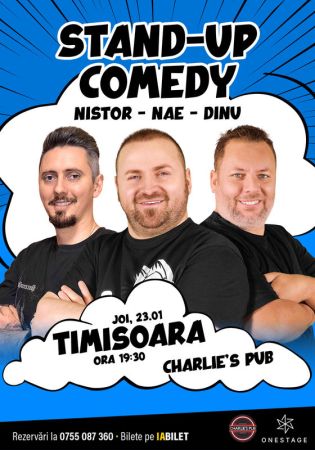 Stand-up cu Nae Nicolae, Bogdan Nistor și Gabriel Dinu
