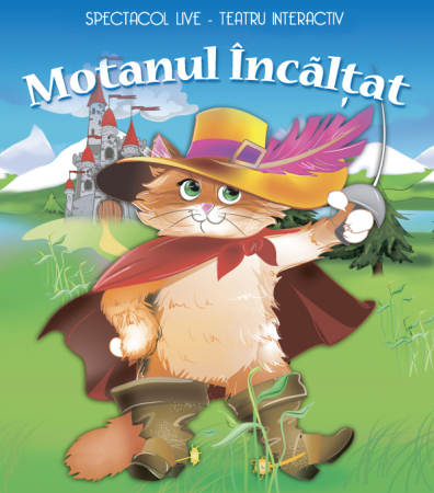 Motanul încălțat - teatru pentru copii