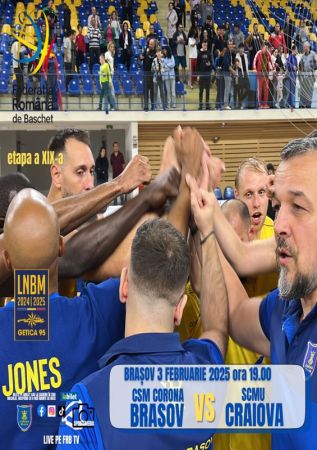 Baschet CSM Corona Brasov - SCMU Craiova