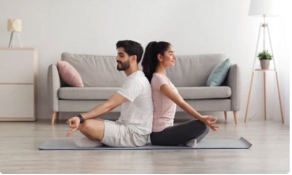 Yoga delight for Two