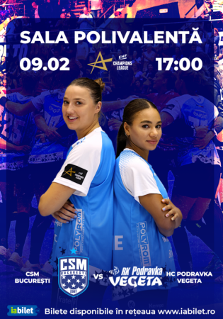 EHF Champions League - Runda 12: CSM București vs HC Podravka Vegeta