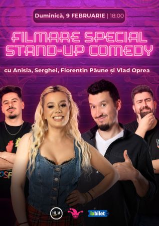 Stand-up comedy cu Anisia și Serghei - Filmare Special #1