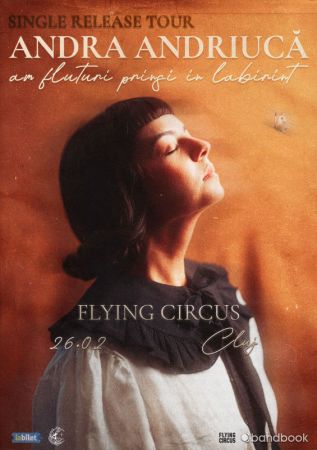 Andra Andriucă • Lansare single „Am fluturi prinși în labirint”