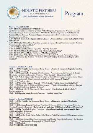 HOLISTIC FEST SIBIU 2025