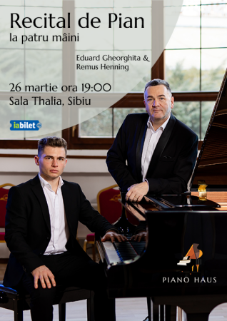 Recital de Pian la patru mâini