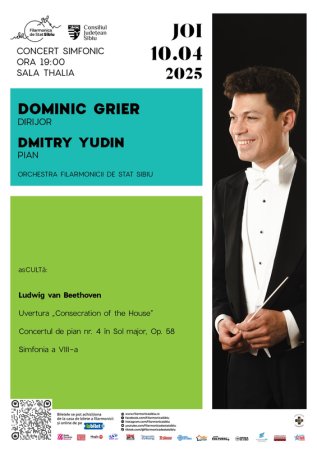 Concert Simfonic | Dirijor: Dominic Grier