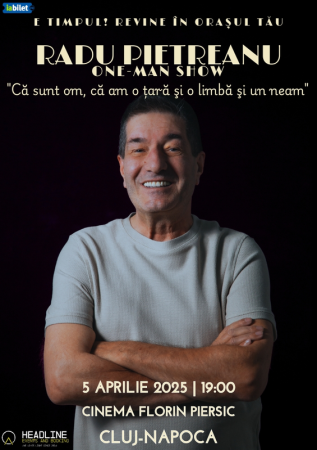 Stand-Up Comedy cu Radu Pietreanu - "One-Man Show"