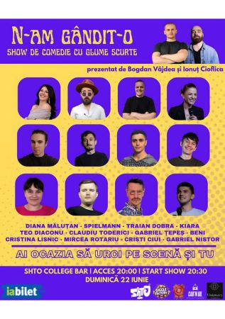 Stand-up Comedy Show | N-am gândit-o!