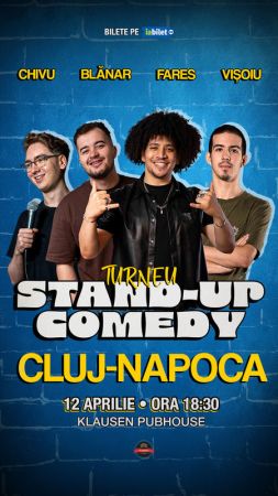 Stand-Up Comedy cu Vișoiu, Fares, Chivu și Blănar - HAP