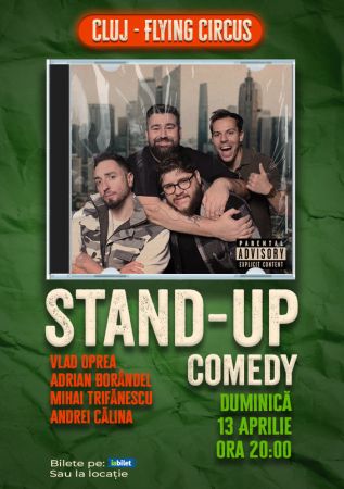 Stand-up comedy cu Oprea, Călina, Borândel și Trifănescu