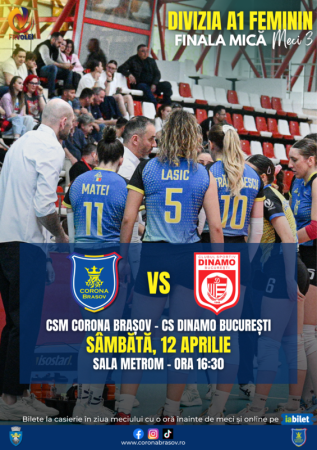 Volei feminin CSM Corona Brasov - CS Dinamo Bucuresti