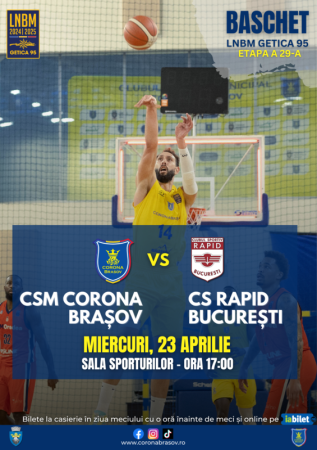 Baschet CSM Corona Brasov - CS Rapid Bucuresti