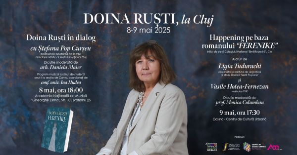 Doina Ruști, în dialog cu cititorii din Cluj-Napoca