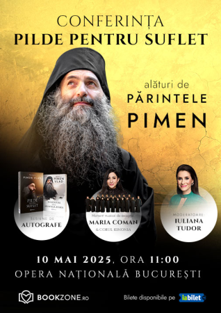 Conferința Pilde pentru suflet alături de Părintele Pimen