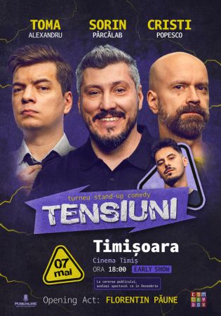 Stand-up Comedy cu Sorin Pârcălab, Toma, Cristi Popesco