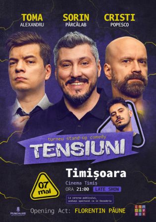 Stand-up Comedy cu Sorin Pârcălab, Toma, Cristi Popesco