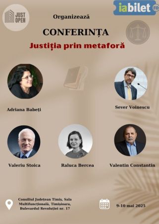 Conferință "Justiția prin metaforă”