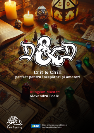 Crit & Chill – Sesiuni de D&D pentru începători & amatori