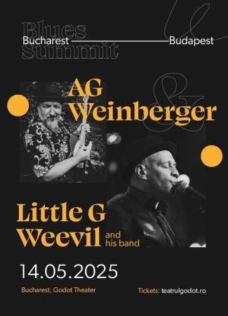 Blues Summit w. AG Weinberger & Little G. Weevil (and band) from Bucharest to Budapest