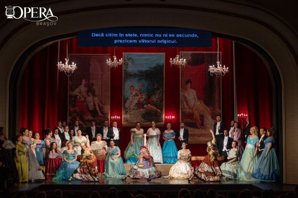 „Traviata” și „Rapsodia florilor”, la finele acestei săptămâni,  pe scena Operei Brașov