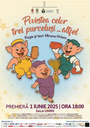 Spectacolul: "Cei trei purceluși…altfel"