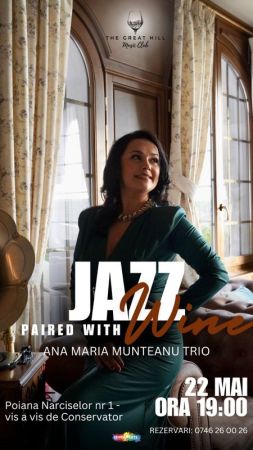 Ana Maria Munteanu TRIO | Jazz Paired with Wine