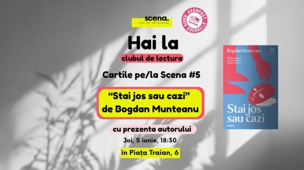 [club de lectură] Cărțile pe/la SCENA #5