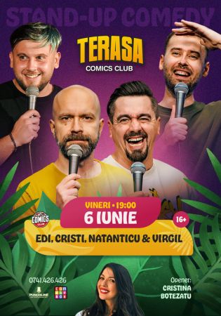 Stand-up cu Cristi, Natanticu, Virgil și Edi
